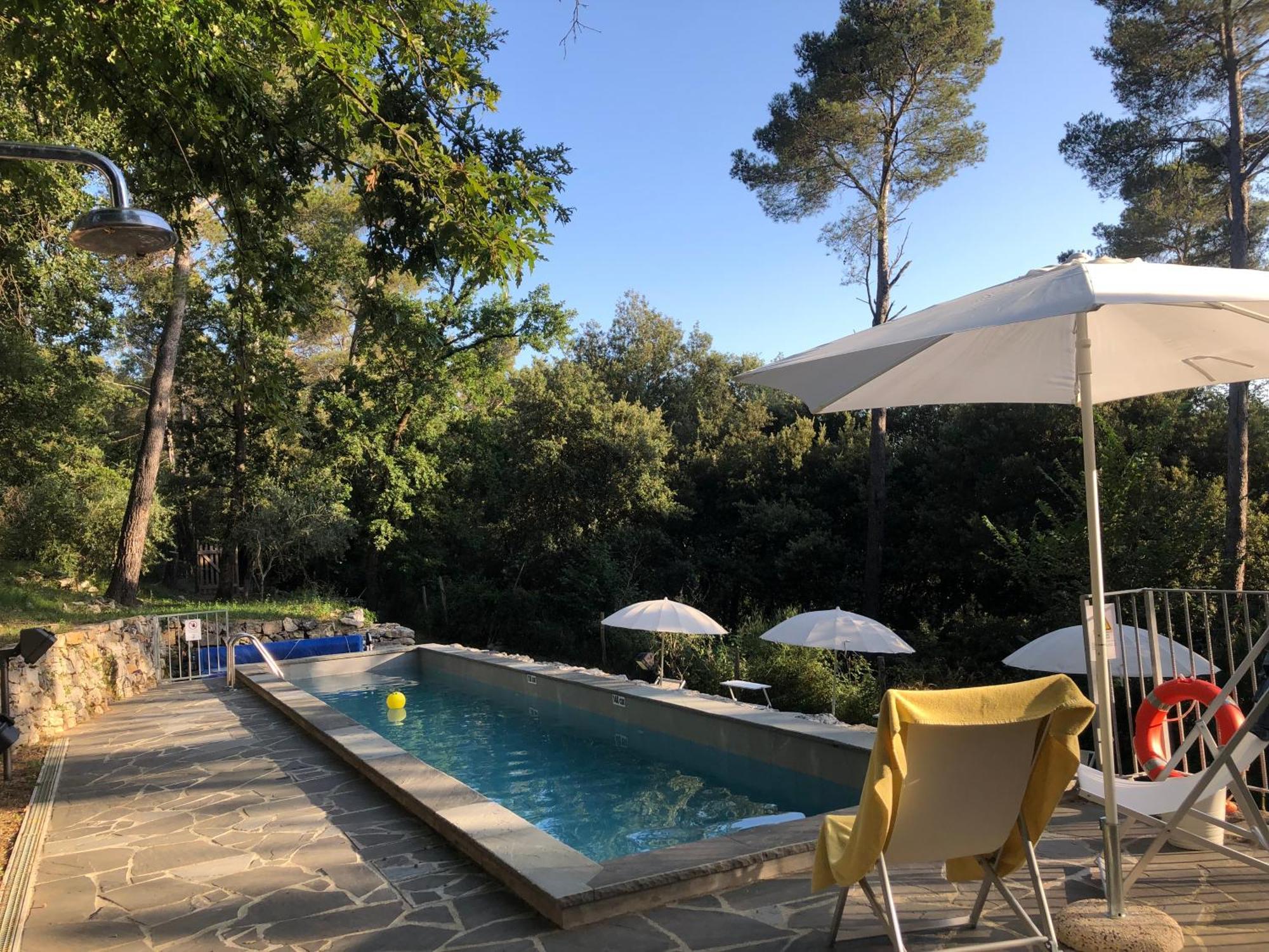 Casa Nel Bosco Sul Golfo Dei Poeti - Cipressi Villa มอนเต มาร์เชลโล ภายนอก รูปภาพ